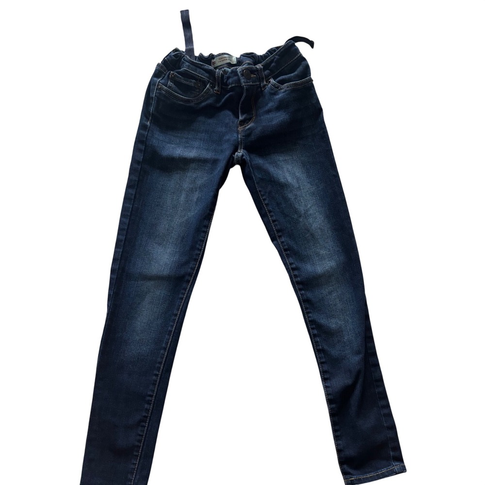 Levis Kids Performance 710 Super Skinny Dark Wash Denim Jeans Size 10 Regular‎